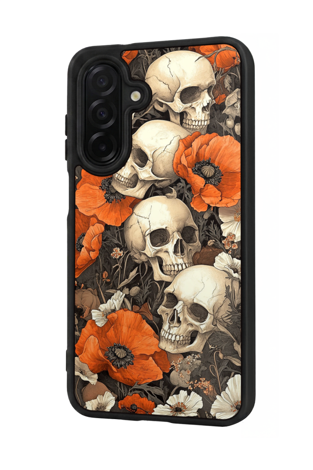 Samsung Galaxy A26 Uyumlu KuruKafa Tasarımlı Glossy Premium Kılıf