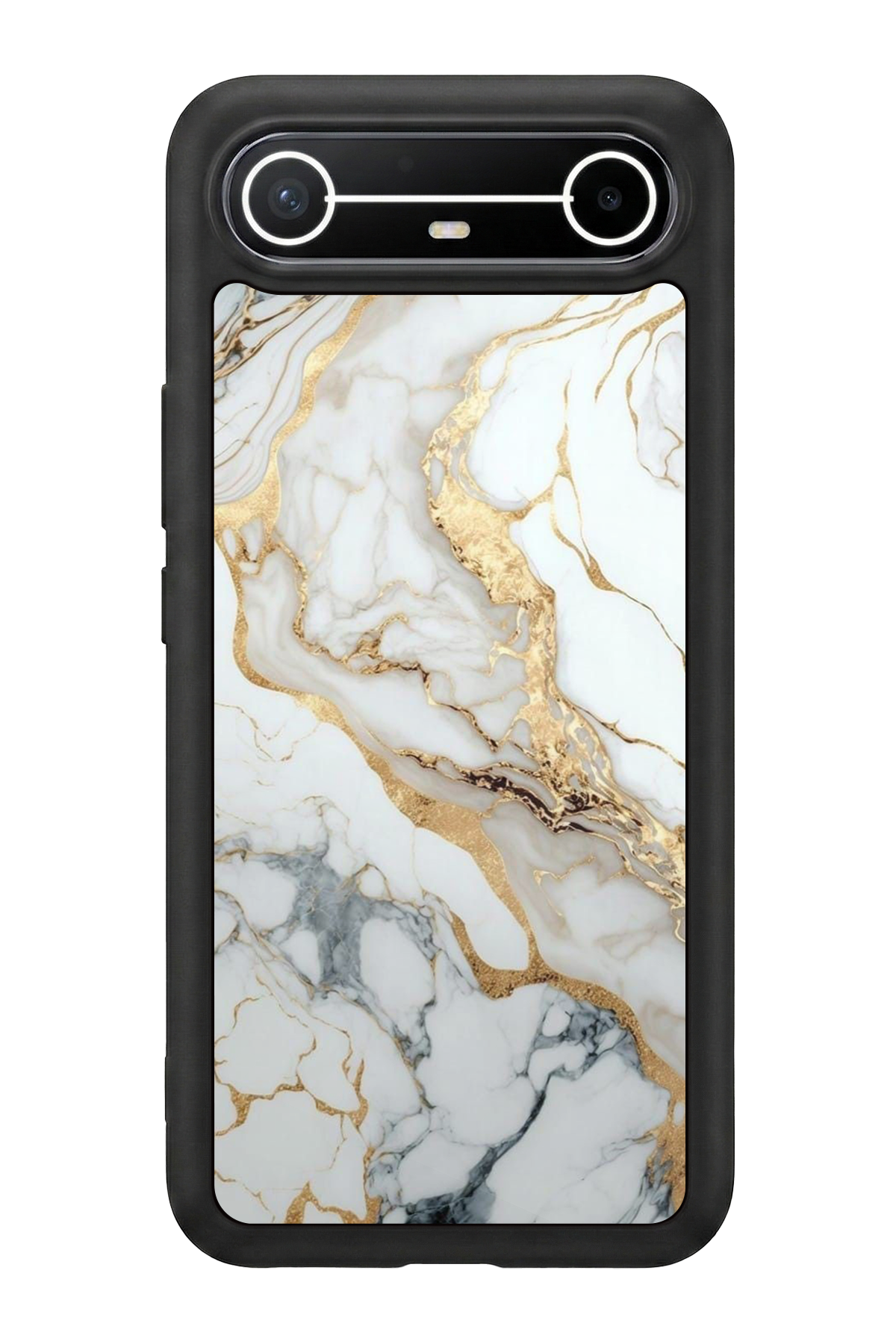 Tecno Spark Slim 5G Uyumlu Mermer Marble Tasarımlı Glossy Premium Kılıf