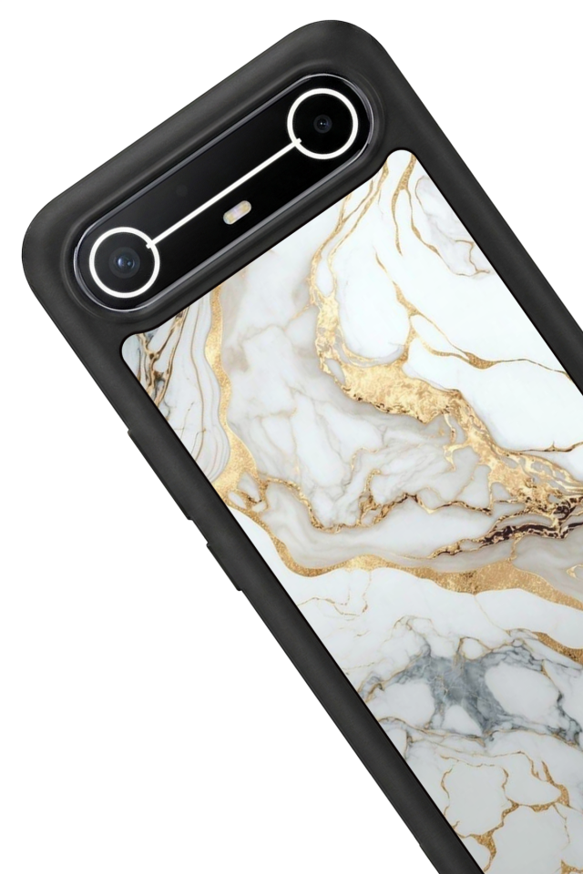 Tecno Spark Slim 5G Uyumlu Mermer Marble Tasarımlı Glossy Premium Kılıf