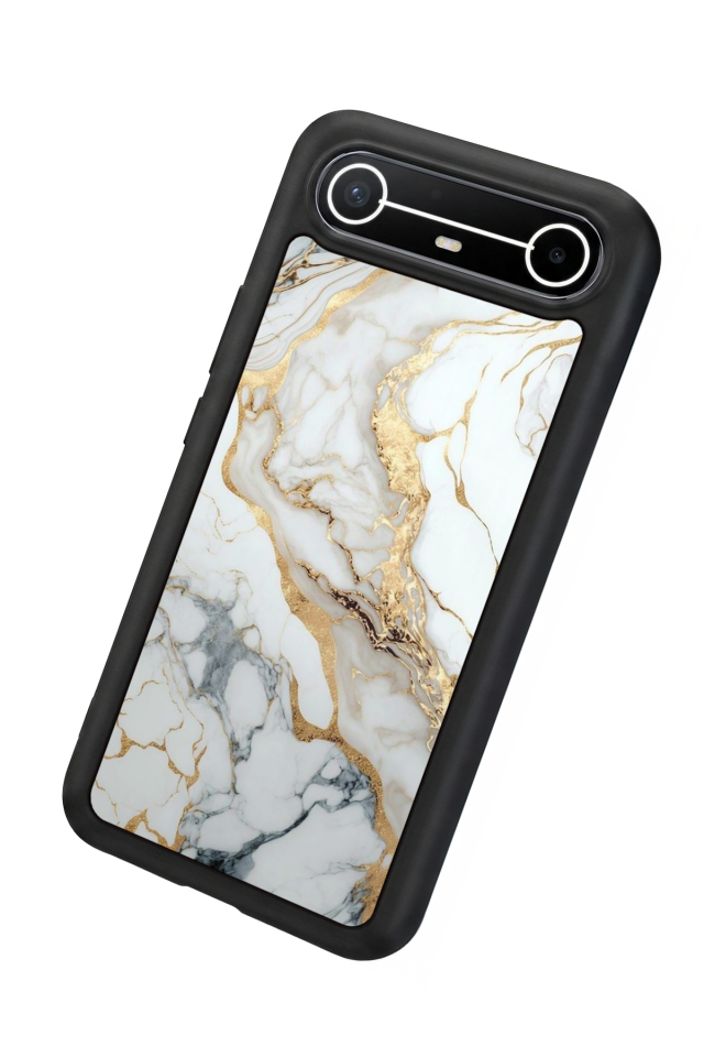 Tecno Spark Slim 5G Uyumlu Mermer Marble Tasarımlı Glossy Premium Kılıf