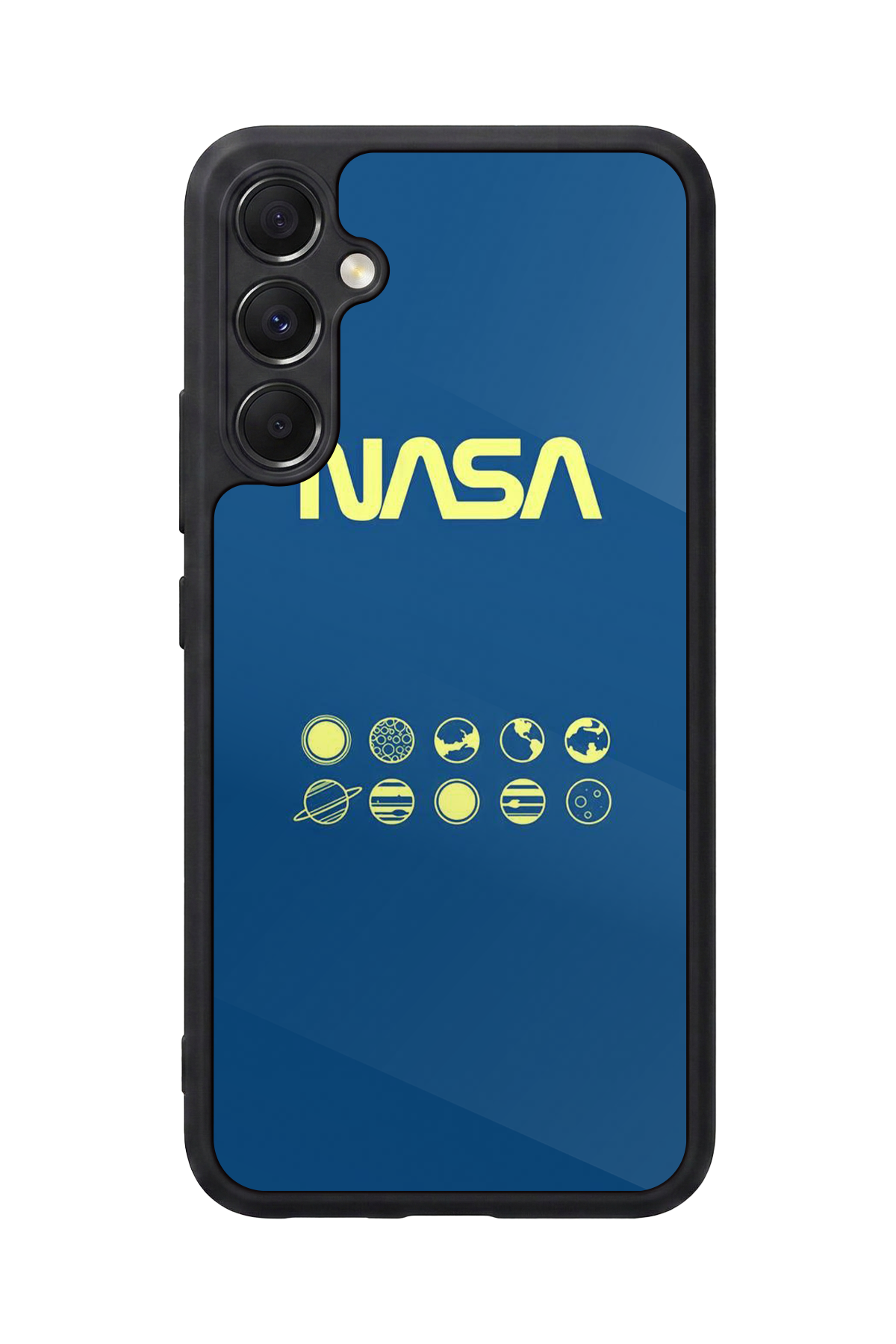 Samsung Galaxy M34 Uyumlu Nasa Tasarımlı Glossy Premium Kılıf