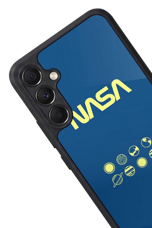 Samsung Galaxy M34 Uyumlu Nasa Tasarımlı Glossy Premium Kılıf