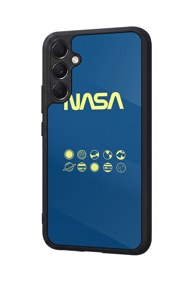 Samsung Galaxy M34 Uyumlu Nasa Tasarımlı Glossy Premium Kılıf