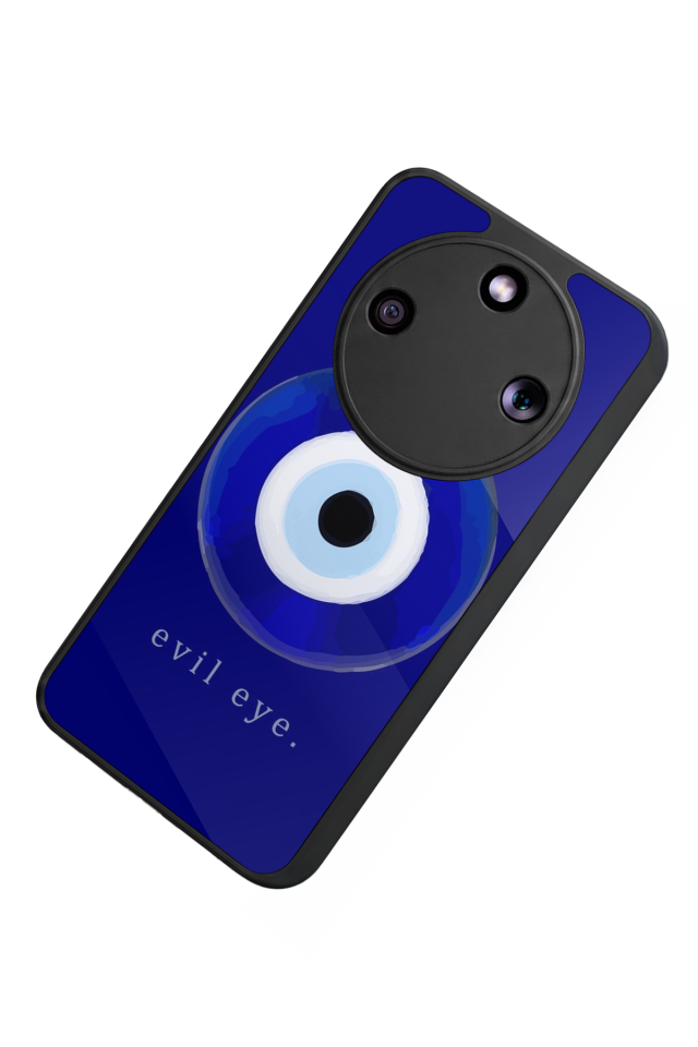Honor Magic 8 Lite Uyumlu Nazar Tasarımlı Glossy Premium Kılıf