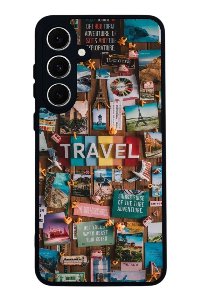 Samsung Galaxy A16 Uyumlu Poster Tasarımlı Glossy Premium Kılıf