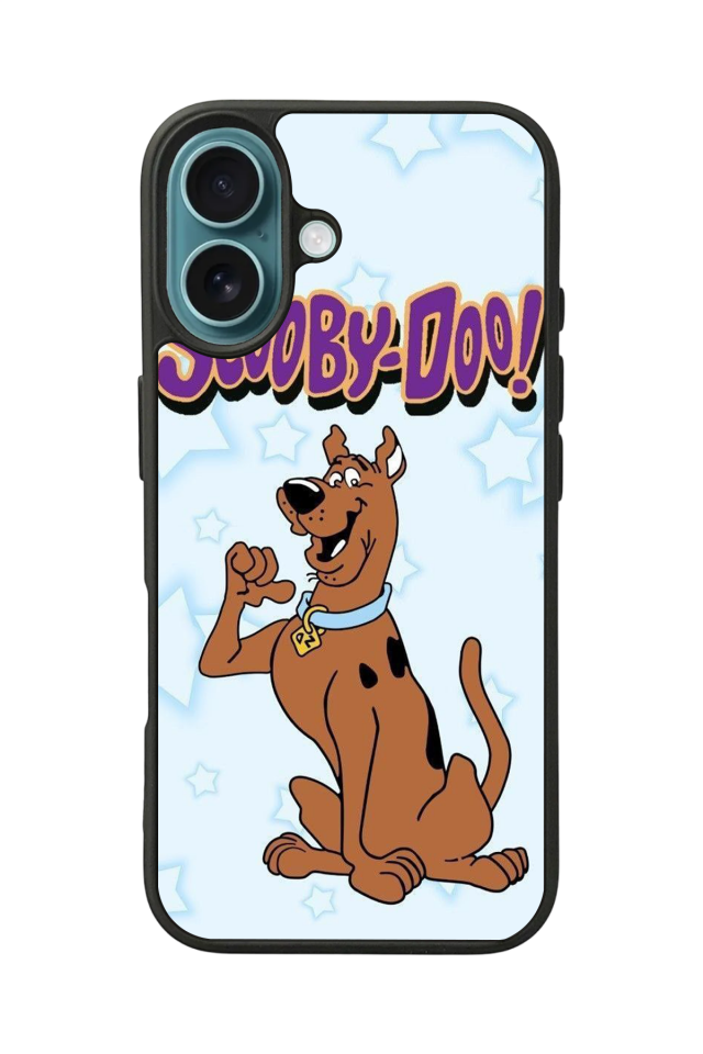 iPhone 16 Uyumlu Scooby Doo Tasarımlı Glossy Premium Kılıf
