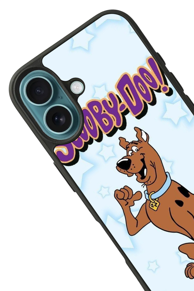 iPhone 16 Uyumlu Scooby Doo Tasarımlı Glossy Premium Kılıf