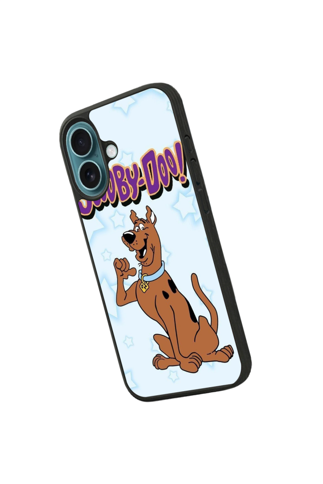iPhone 16 Uyumlu Scooby Doo Tasarımlı Glossy Premium Kılıf