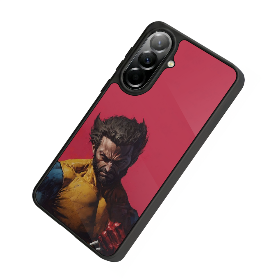 Samsung Galaxy A57 Uyumlu Wolverine Tasarımlı Glossy Premium Kılıf