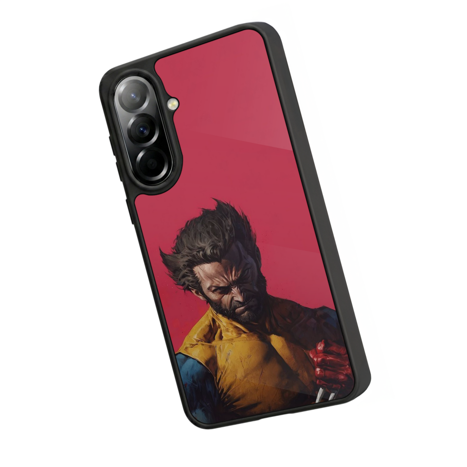 Samsung Galaxy A57 Uyumlu Wolverine Tasarımlı Glossy Premium Kılıf