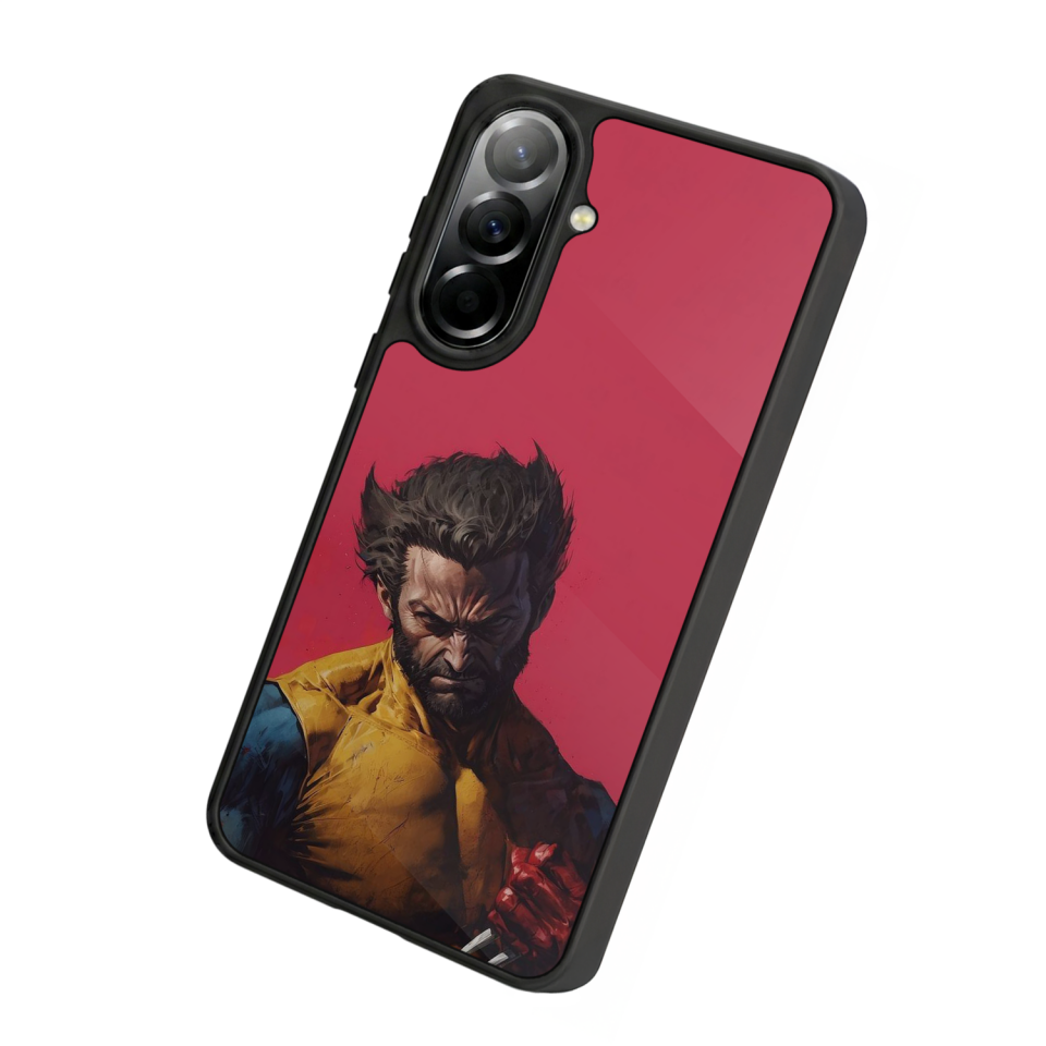 Samsung Galaxy A57 Uyumlu Wolverine Tasarımlı Glossy Premium Kılıf