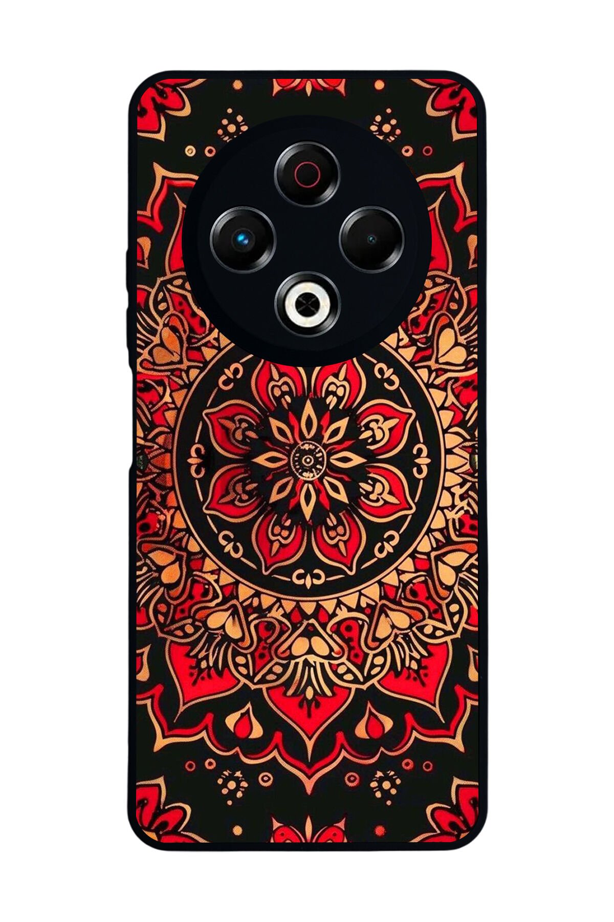 Tecno Spark 30 Uyumlu Mandala Tasarımlı Glossy Premium Kılıf