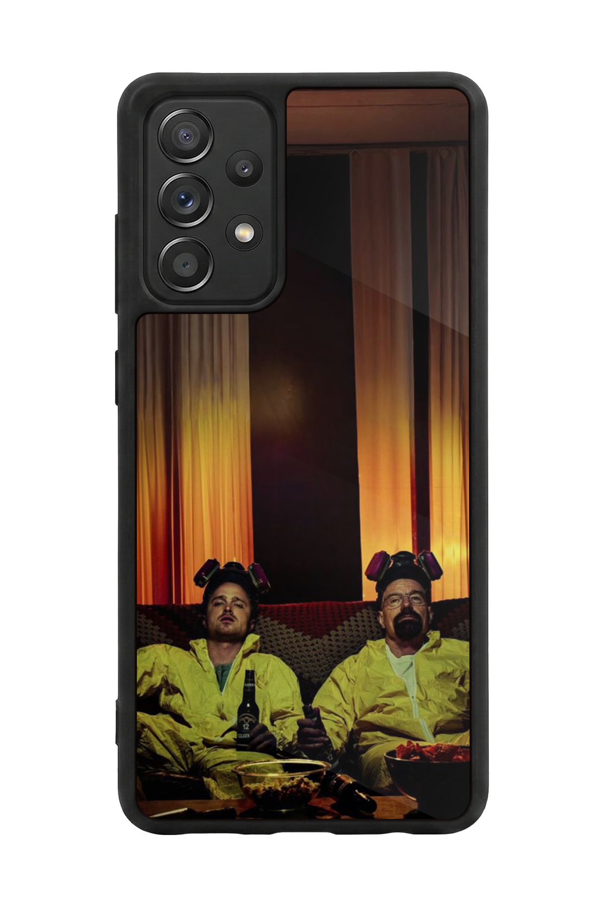 Samsung Galaxy A72 Uyumlu BreakingBad Tasarımlı Glossy Premium Kılıf