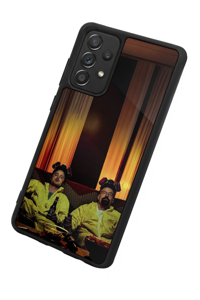 Samsung Galaxy A72 Uyumlu BreakingBad Tasarımlı Glossy Premium Kılıf