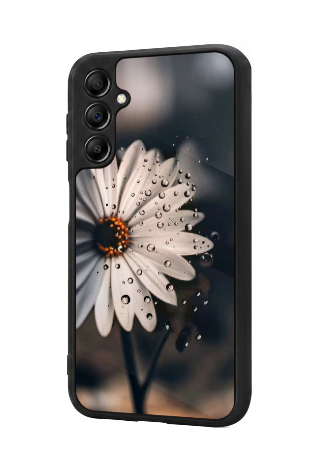 Samsung Galaxy A14 Uyumlu Cicek Tasarımlı Glossy Premium Kılıf