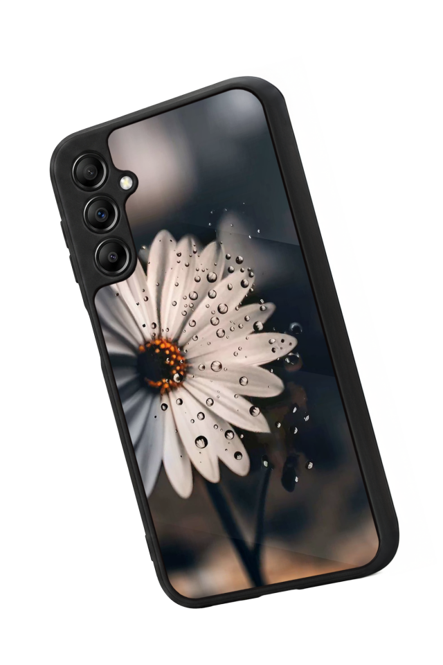 Samsung Galaxy A14 Uyumlu Cicek Tasarımlı Glossy Premium Kılıf