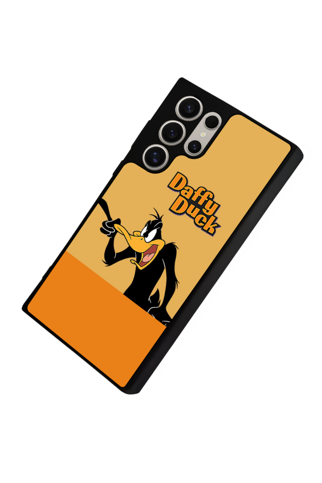 Samsung Galaxy S24 Ultra Uyumlu Daffy duck Tasarımlı Glossy Premium Kılıf