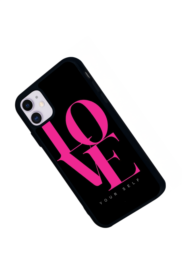 iPhone 11 Uyumlu Love Tasarımlı Glossy Premium Kılıf