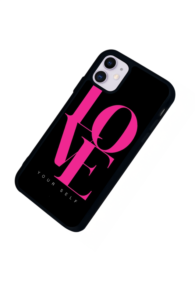 iPhone 11 Uyumlu Love Tasarımlı Glossy Premium Kılıf