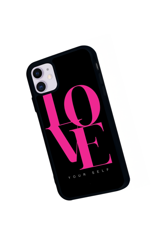 iPhone 11 Uyumlu Love Tasarımlı Glossy Premium Kılıf