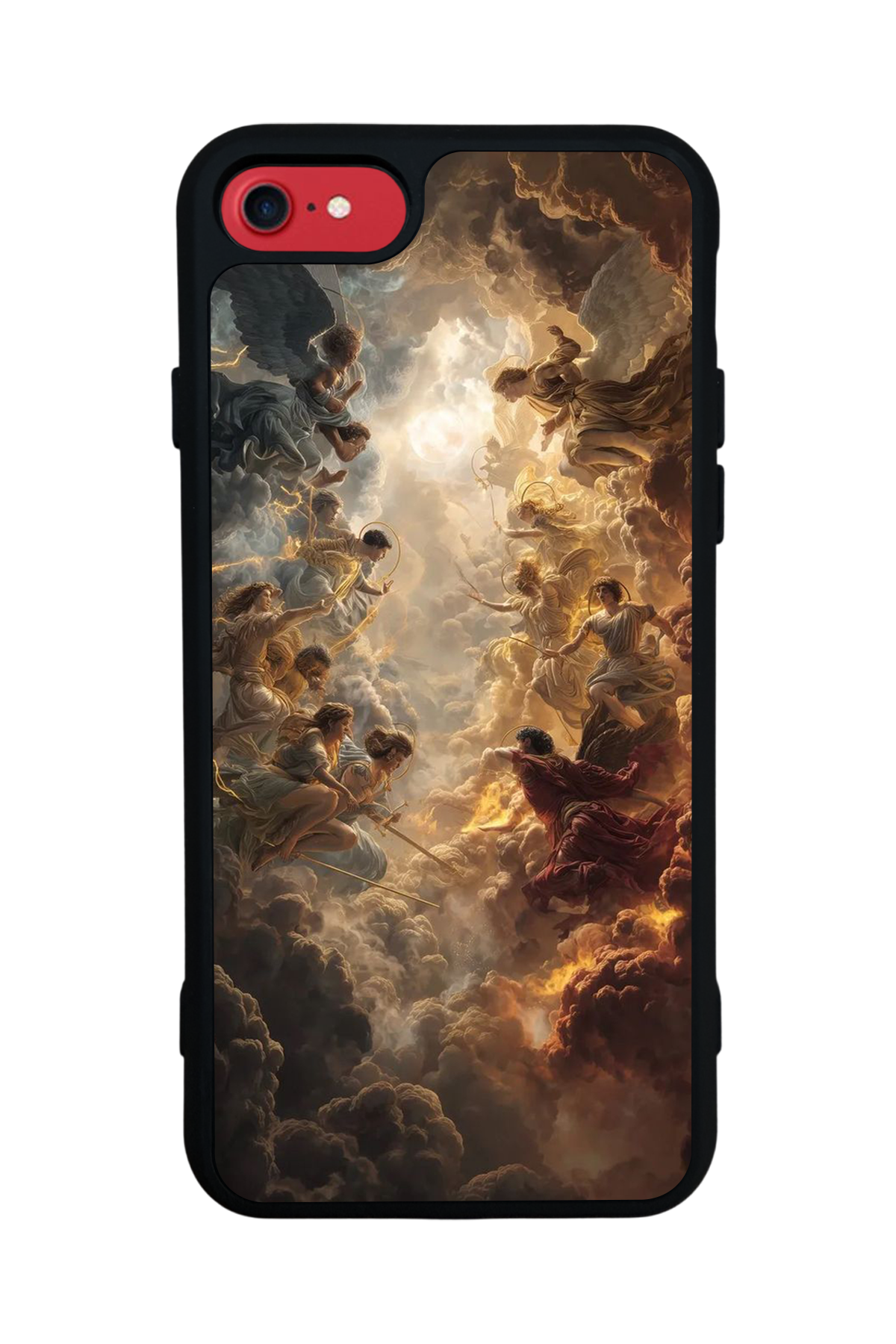 iPhone 8 Uyumlu Melek Tasarımlı Glossy Premium Kılıf