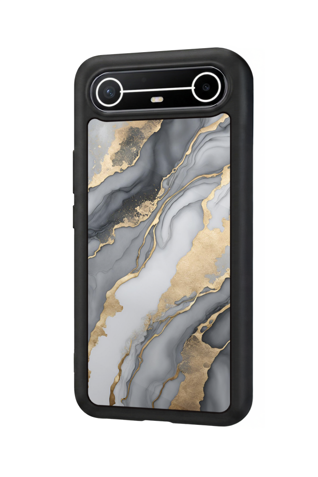 Tecno Spark Slim 5G Uyumlu Mermer Marble Tasarımlı Glossy Premium Kılıf