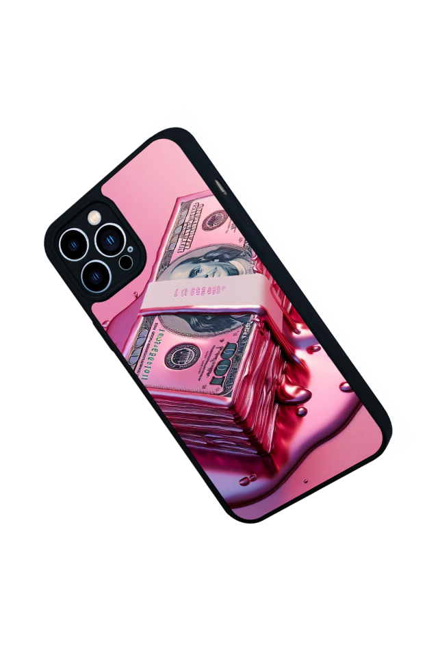 iPhone 13 Pro Max Uyumlu Money Para Tasarımlı Glossy Premium Kılıf