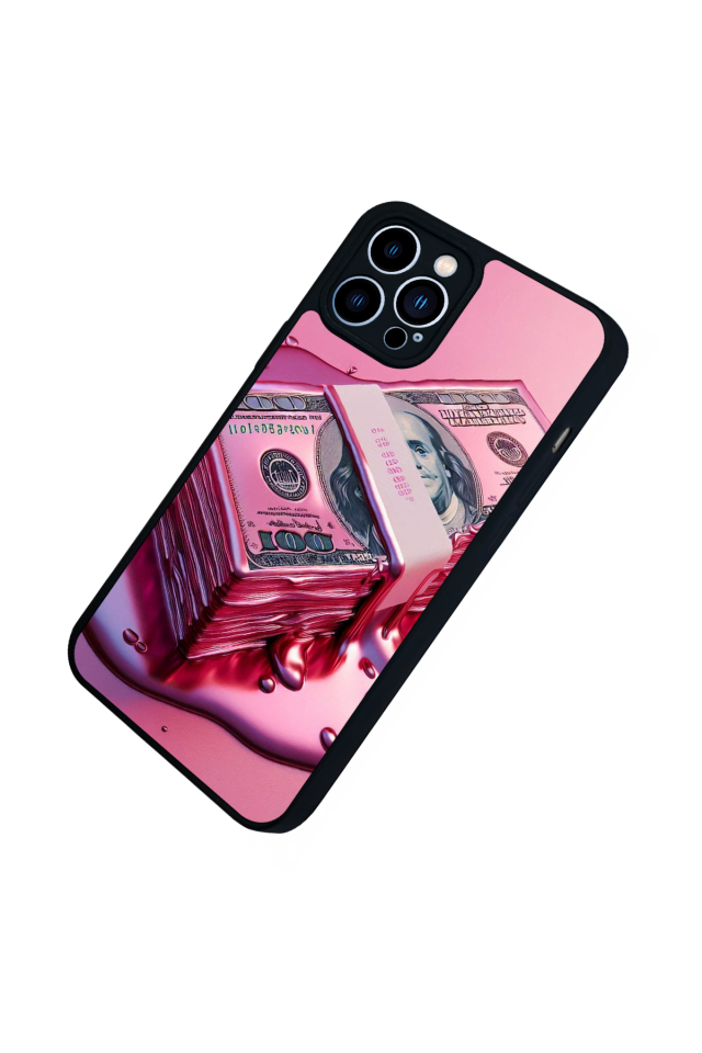 iPhone 13 Pro Max Uyumlu Money Para Tasarımlı Glossy Premium Kılıf