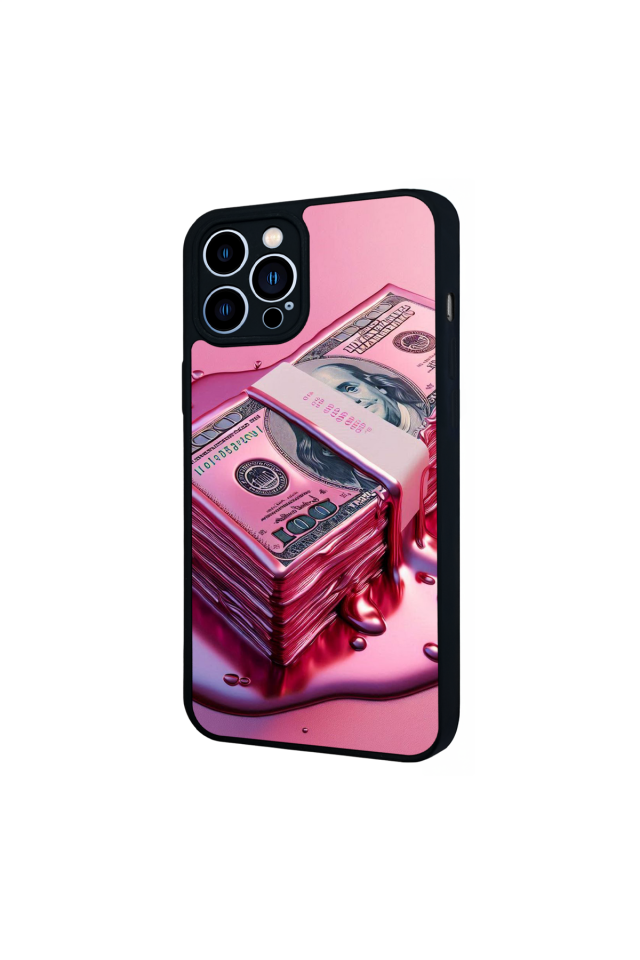 iPhone 13 Pro Max Uyumlu Money Para Tasarımlı Glossy Premium Kılıf