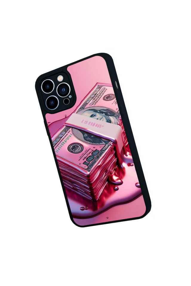 iPhone 13 Pro Max Uyumlu Money Para Tasarımlı Glossy Premium Kılıf