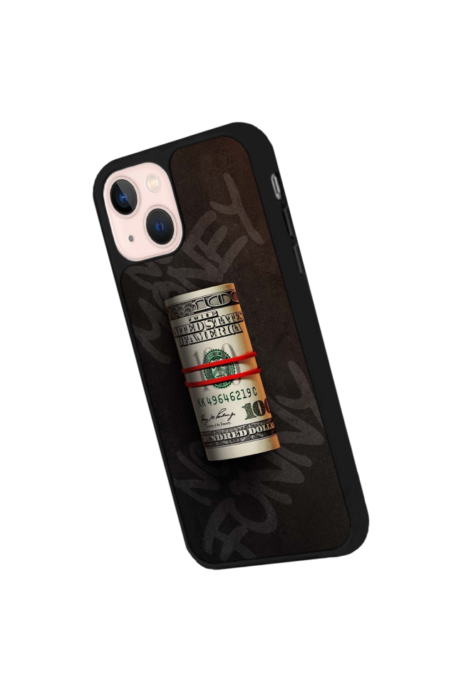 iPhone 13 Mini Uyumlu Para Tasarımlı Glossy Premium Kılıf