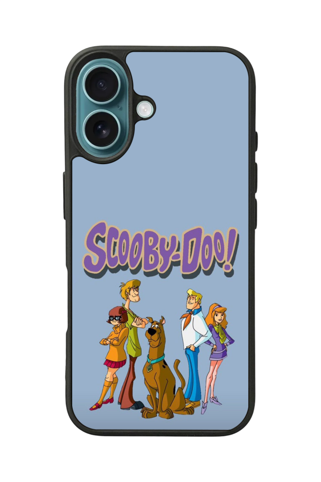 iPhone 16 Uyumlu Scooby Doo Tasarımlı Glossy Premium Kılıf
