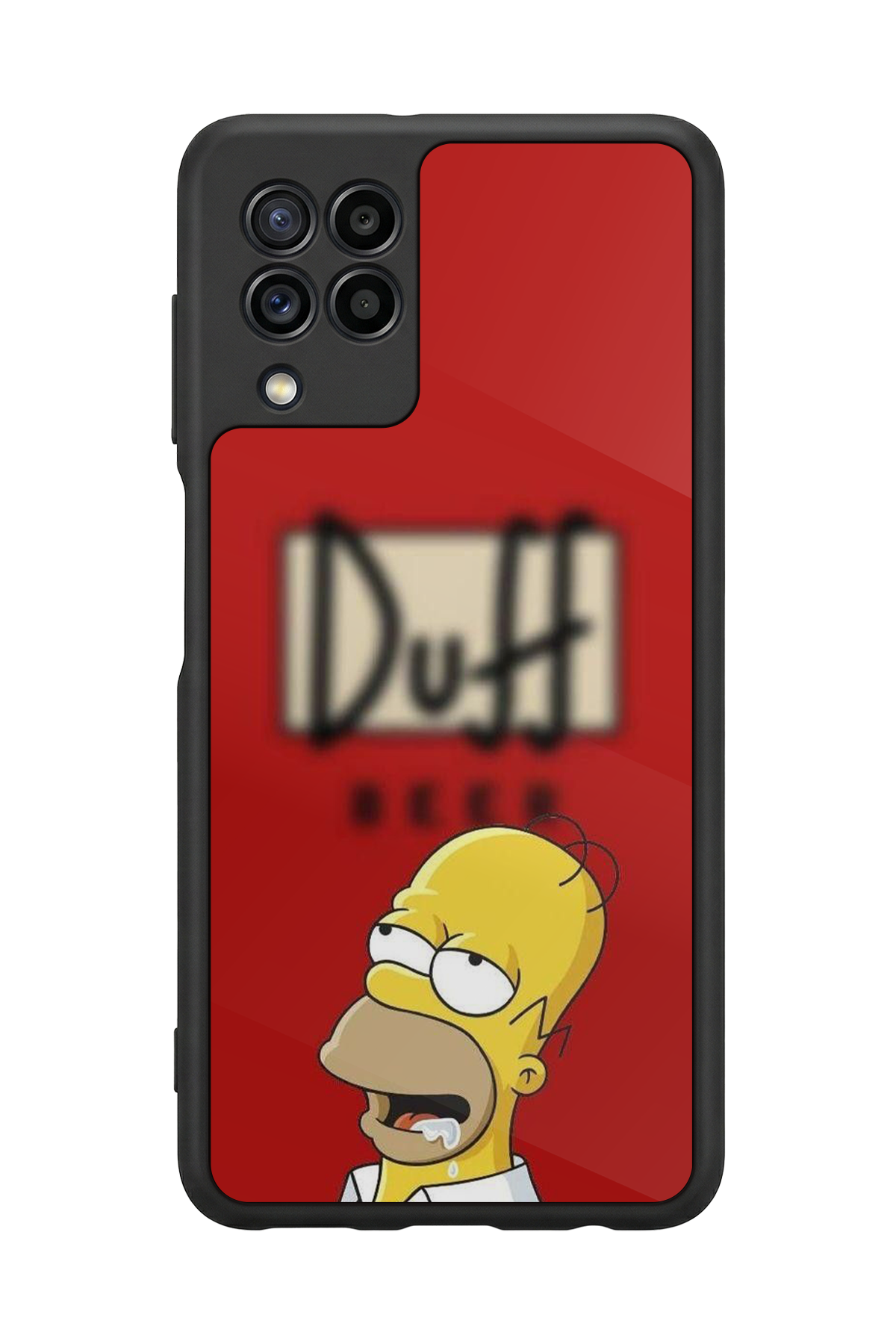 Samsung Galaxy M22 Uyumlu The Simpsons Tasarımlı Glossy Premium Kılıf