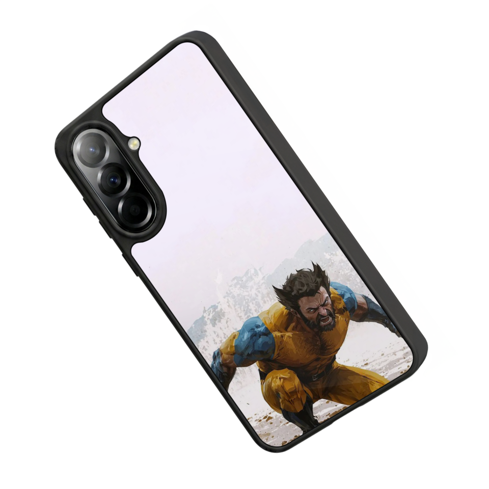 Samsung Galaxy A57 Uyumlu Wolverine Tasarımlı Glossy Premium Kılıf