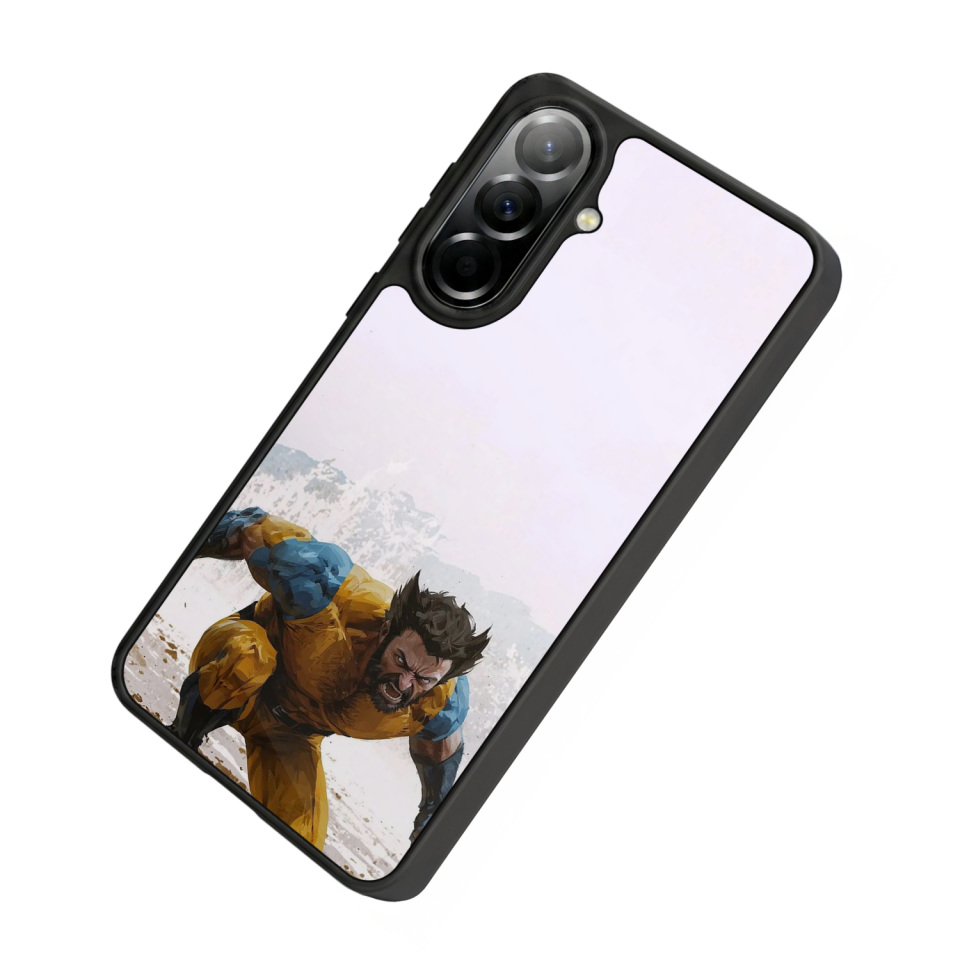 Samsung Galaxy A57 Uyumlu Wolverine Tasarımlı Glossy Premium Kılıf