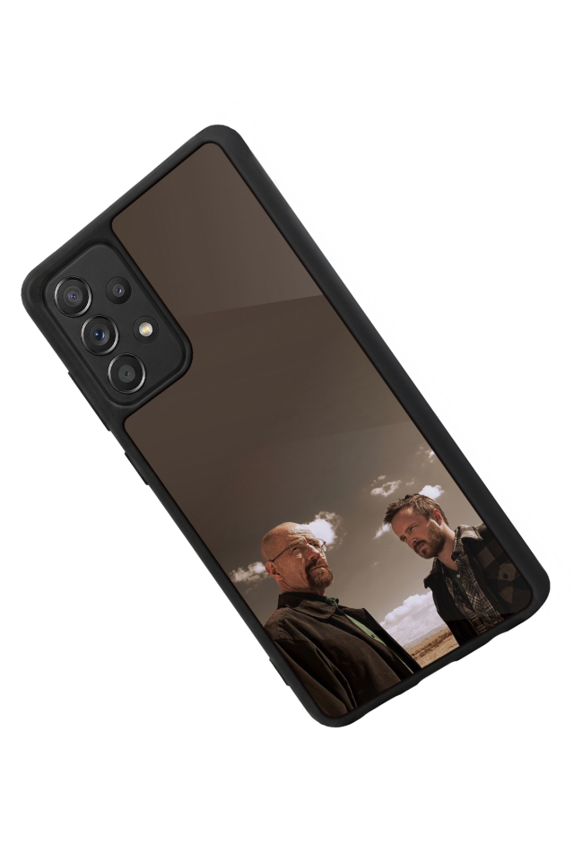 Samsung Galaxy A72 Uyumlu BreakingBad Tasarımlı Glossy Premium Kılıf