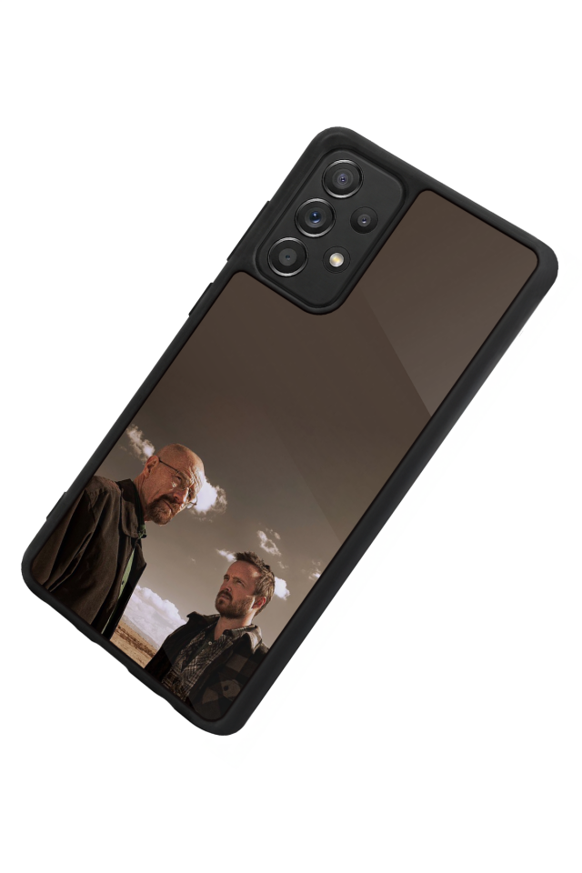 Samsung Galaxy A72 Uyumlu BreakingBad Tasarımlı Glossy Premium Kılıf