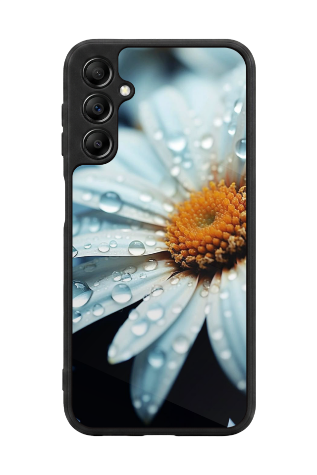Samsung Galaxy A14 Uyumlu Cicek Tasarımlı Glossy Premium Kılıf
