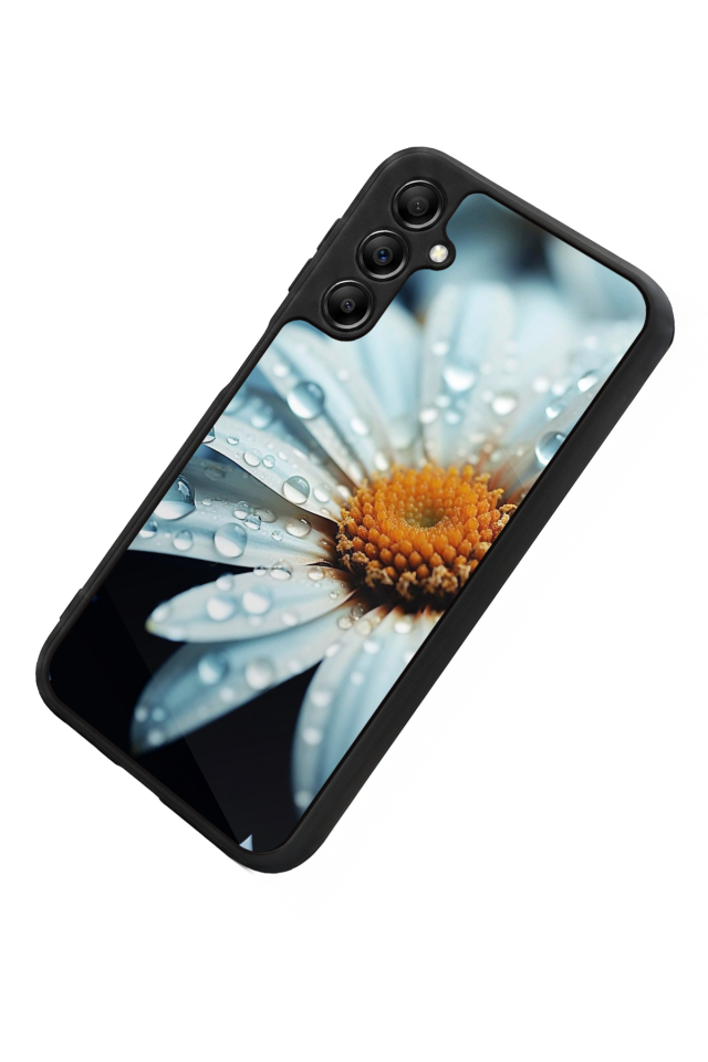 Samsung Galaxy A14 Uyumlu Cicek Tasarımlı Glossy Premium Kılıf