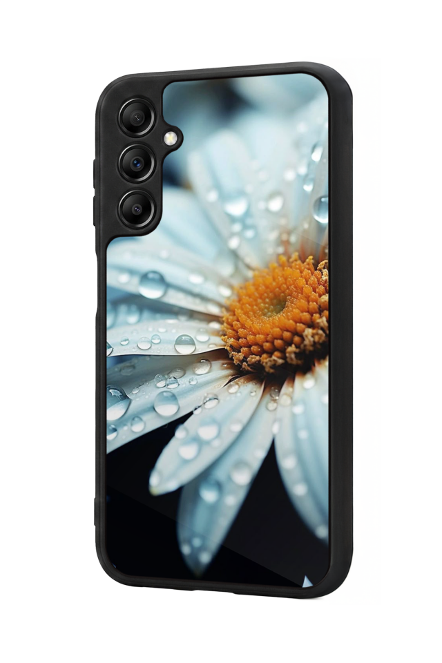 Samsung Galaxy A14 Uyumlu Cicek Tasarımlı Glossy Premium Kılıf