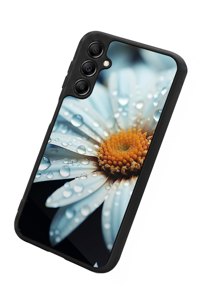 Samsung Galaxy A14 Uyumlu Cicek Tasarımlı Glossy Premium Kılıf
