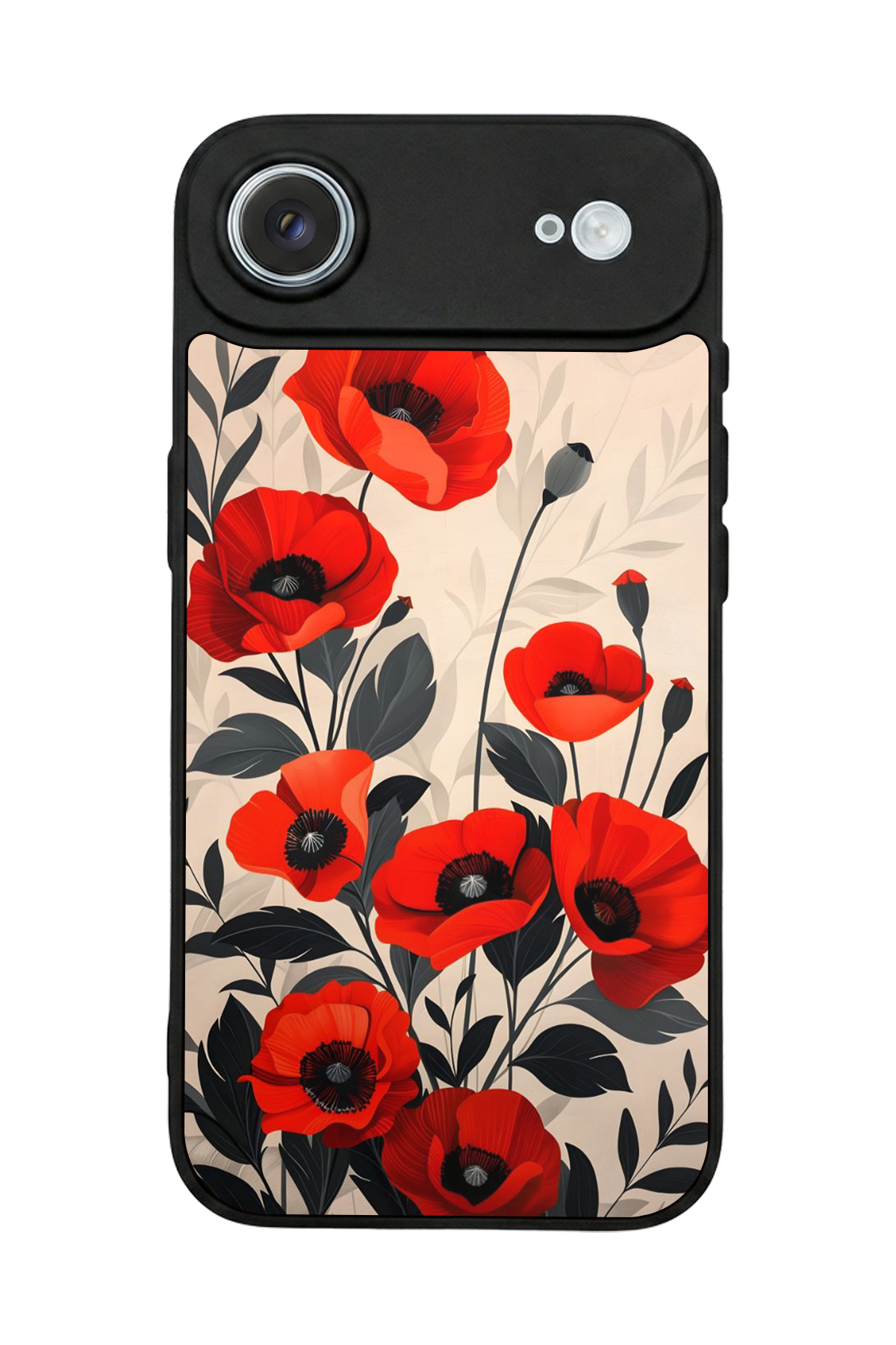 iPhone 17 Air Uyumlu Floral Tasarımlı Glossy Premium Kılıf