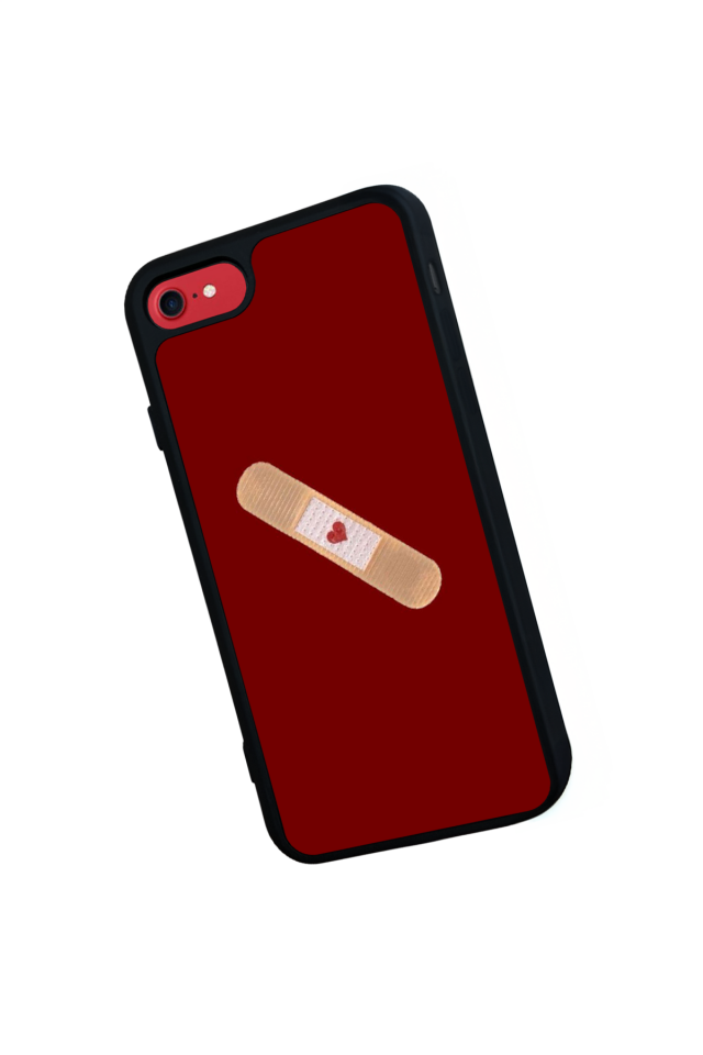 iPhone 7 Uyumlu Kalp Love Tasarımlı Glossy Premium Kılıf