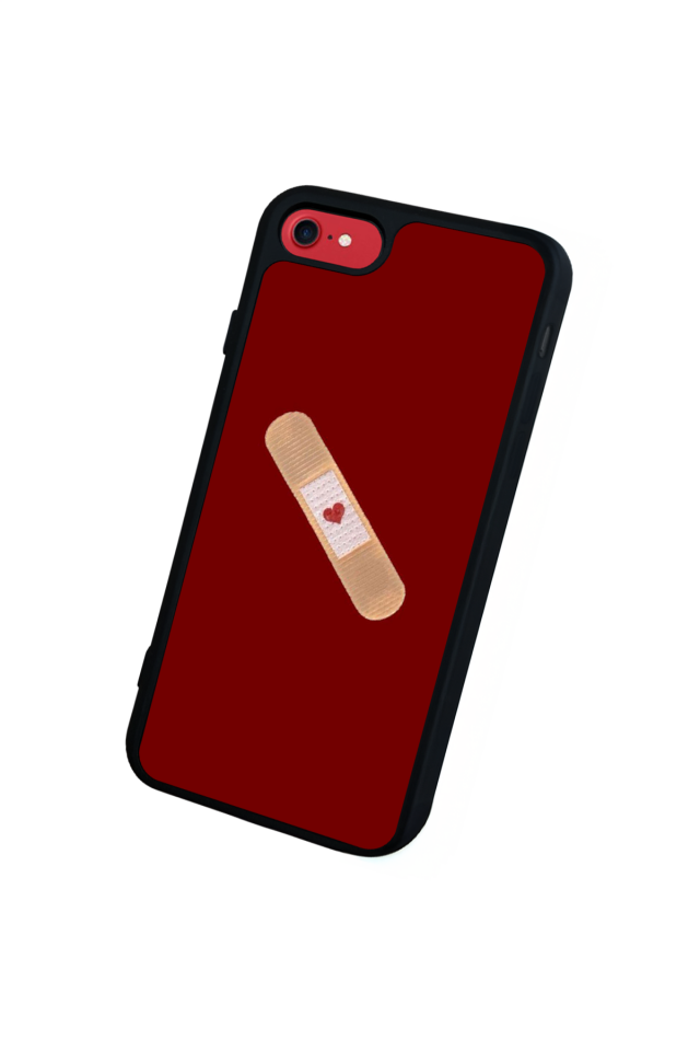iPhone 7 Uyumlu Kalp Love Tasarımlı Glossy Premium Kılıf
