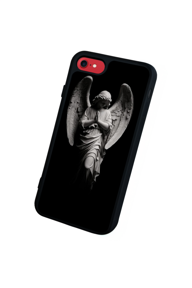 iPhone 8 Uyumlu Melek Tasarımlı Glossy Premium Kılıf