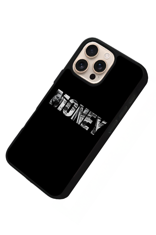 iPhone 14 Pro Max Uyumlu Money Para Tasarımlı Glossy Premium Kılıf