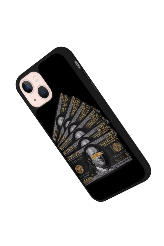 iPhone 13 Mini Uyumlu Para Tasarımlı Glossy Premium Kılıf