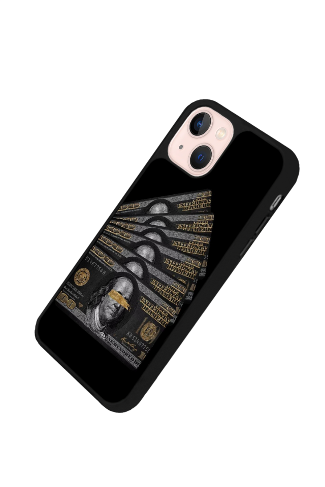 iPhone 13 Mini Uyumlu Para Tasarımlı Glossy Premium Kılıf