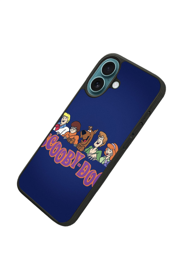 iPhone 16 Uyumlu Scooby Doo Tasarımlı Glossy Premium Kılıf
