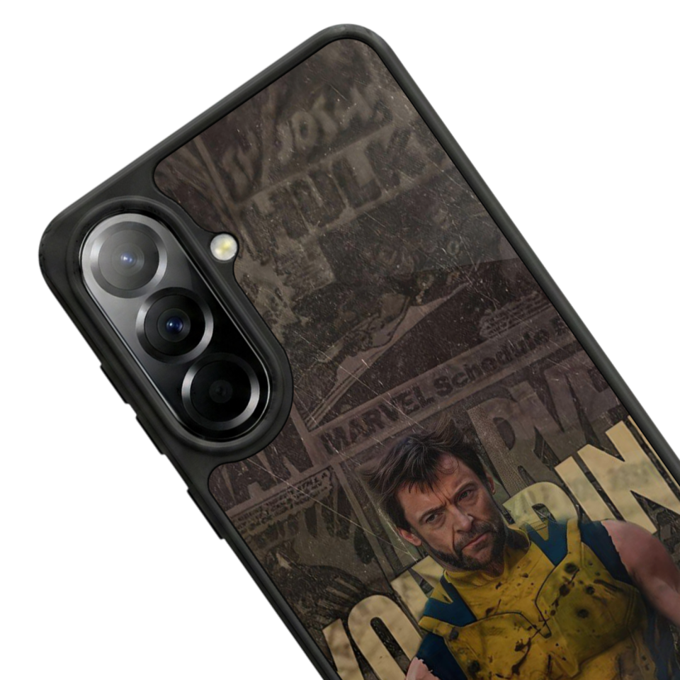 Samsung Galaxy A57 Uyumlu Wolverine Tasarımlı Glossy Premium Kılıf